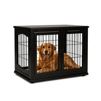 [En stock] TIANYI  Niche pour chien d'intérieur, grande niche en bois pour animaux de compagnie