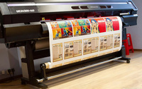 Tinta UV para impresión digital para impresora UV LED Teckwin especialmente formulada para materiales rígidos y flexibles.