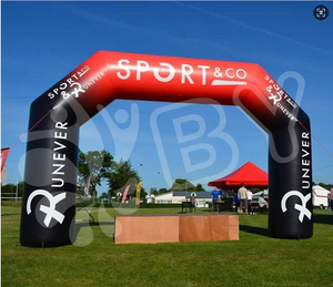 特注大型屋外用インフレータブルアーチ（送風機付き）、広告宣伝、スポーツイベント、フェスティバルのお祝い用アーチ - Product Image 5