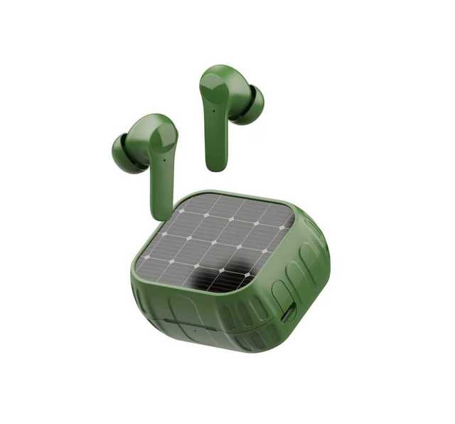 2026 New Solar Panel Charging Wireless Earbuds Long Standby Comfortable In-Ear TWS Auriculares Earbuds Wireless TWS