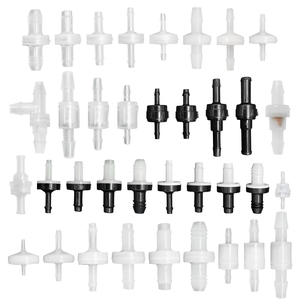 ZDVseal Plastic <strong>Check</strong> <strong>Valve</strong> 3/8 Inch 10 mm ABS Nylon 66 Plug-in Non <strong>Return</strong> <strong>Valve</strong> Fuel Water Gas Air One-Way for Liquids and Gas - Product Image 1