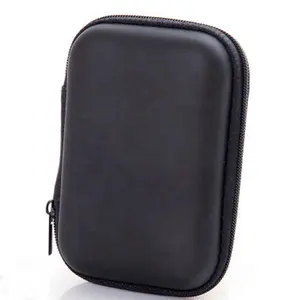 Estuche rígido de almacenamiento resistente al agua, bolsa de viaje para tarjetas SD, auriculares, llaves, monedas, cables, caja de soporte para auriculares