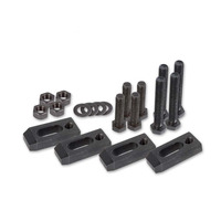 Kit de serrage de fraiseuse en acier à outils professionnel 58 pièces