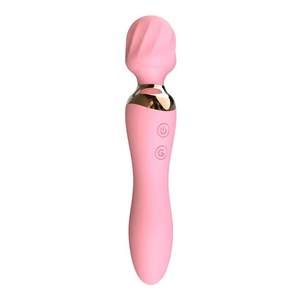 Лидер продаж, женская секс-игрушка с двойной головкой, вибратор с присоской и двойной вибрацией - Product Image 4