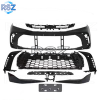 RAYSEZE Kit de carrosserie de pièces automobiles pour Toyota camry 2023 2025 Mise à niveau Sport Grille Assembly Pare-chocs avant Chrome Facelift