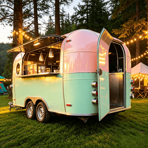 Australian Standard Food Trailer Mobile Catering Food Van Food Concession Trailers Food Truck Comidas - Product Image 4