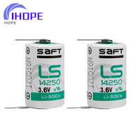 بطارية ليثيوم Saft LS14250 3.6 فولت 1/2 AA مع أحدث تاريخ إنتاج