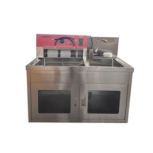 Machine à laver les chaussures automatique en acier inoxydable pour l'industrie, avec fonction de chauffage à eau froide, de lavage, de stérilisation et de séchage - Product Image 4