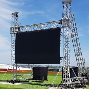 Custom High Full Color Movable Waterproofdiedie cast aluminum cabinet 500x500mm Rental Use Outdoor Led Video <b>Wall</b> LED <b>Display</b> - Product Image 3