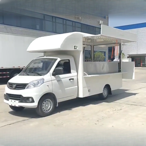Camion de restauration mobile avec équipement de cuisine complet, climatisation, extensible sur 3 côtés, pour supermarchés et parkings - Product Image 1