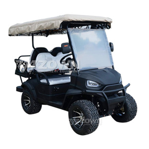 2026 Hot Sale Electric Golf Cart 4 Wheel Solar Panel Custom Color LSV Golf Cart for Community - Product Image 3