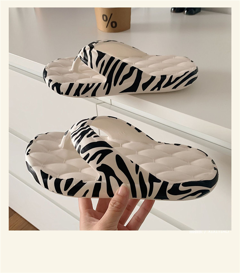 Fashion Beach Sandals Flip Flops Personality Casual EVA Platform Flip-flops Slippers