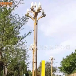 ไฟถนน LED แบบเสาสูง Hongjing Lighting ผลิตจากอลูมิเนียมอัลลอย ใช้งานได้นาน 50000 ชั่วโมง ประเภทที่ 3 สำหรับการติดตั้งโครงการ - Product Image 4