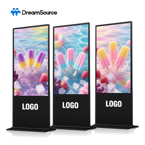 จอแสดงผล LCD แบบเคลื่อนย้ายได้ตามสั่ง และตู้คีออสก์ดิจิทัลแบบตั้งพื้นสำหรับป้ายดิจิทัลในร้านค้าปลีก - Product Image 2