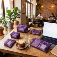 Sac à fermeture éclair en maille transparente, pochette portable pour organiser les gadgets numériques, câbles de charge, écouteurs, clés, pièces de monnaie, cartes d'identité
