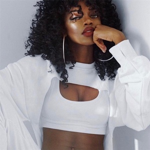 Sudadera Deportiva de Manga Larga con Capucha y Cuello Redondo para Mujer, Estilo Informal, de Algodón, Marca Privada - Product Image 2