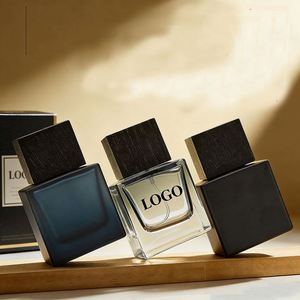 <b>Small</b> Batch Custom 30ml Square Black Frosted Perfume Bottles Gradient Matte Finish Snap Closure Thick Base <b>Containers</b> - Product Image 1