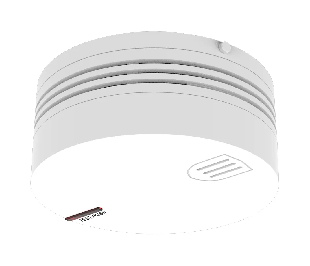 Nouveau produit Smart Life Tuya Wifi 10 ans durée de vie de la batterie alarme incendie pour détecteur de fumée de sécurité à domicile