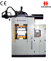 Machine de moulage par injection de caoutchouc et presse d'injection électrique à haute efficacité, contrôlée par PLC, certifiée CE