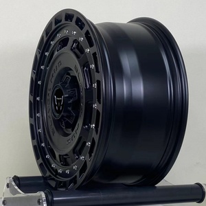 Nguồn Nhà Máy Tùy Chỉnh Nhôm Hợp Kim Vành Sửa Đổi Trung Tâm 18 19 20 21 Inch Màu Đen Giả Mạo Bánh Xe Hành Khách Xe Bánh Xe - Product Image 2