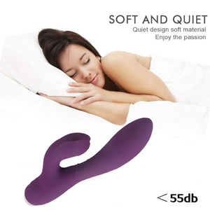 Double Functional Rabbit <b>Vibrator</b> Clitoral Stimulator USB Rechargeable Adult Toy - Product Image 6