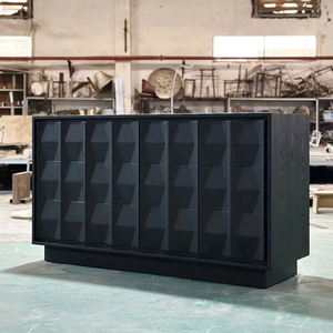 Hiện đại tối giản rắn gỗ lưu trữ tủ TV đơn vị phòng khách đồ nội thất bên Tự Chọn tủ hành lang giao diện điều khiển sideboard nhà - Product Image 1