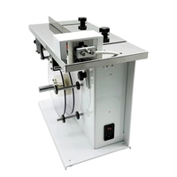 Machine d'étiquetage semi-automatique multifonctionnelle manuelle de type L pour boîtes de carton de 90 mm, marque XSJ, 35-90 pièces/min, garantie 1 an
