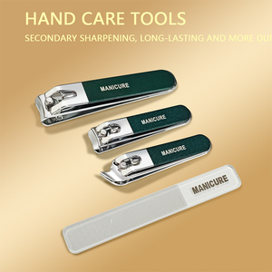 Vente chaude 9PCS <span class=keywords><strong>Professionnel</strong></span> Portable Noir Oreille Cuillère Clipper Outils et Accessoires Manucure Ensemble <span class=keywords><strong>Professionnel</strong></span> <span class=keywords><strong>Complet</strong></span> Nail <span class=keywords><strong>Kit</strong></span> - Product Image 3
