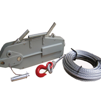 Treuil de traction manuel à câble de 1.6 tonnes avec câble de 20m