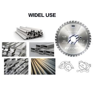 Disque de coupe en métal de haute qualité de 355 mm, lame de scie circulaire personnalisée en usine pour la coupe de l'acier inoxydable - Product Image 4