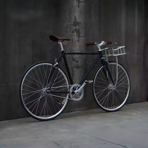 Bicicleta <span class=keywords><strong>de</strong></span> Cercanías <span class=keywords><strong>de</strong></span> ciudad 700C con cesta delantera Opciones <span class=keywords><strong>de</strong></span> velocidad única o 7 velocidades para bicicleta urbana <span class=keywords><strong>de</strong></span> estilo retro - Product Image 5