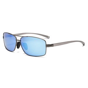 Hot Selling Double Bridge Oval Shape <strong>Polarized</strong> Lens <strong>Metal</strong> <strong>Sunglasses</strong> Retro Style <strong>Sport</strong> Style TAC <strong>Metal</strong> <strong>Sunglasses</strong> - Product Image 3