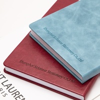 Journal professionnel personnalisé à couverture rigide A5 avec 100 feuilles porte-stylo magnétique cahier en cuir reliure thermique