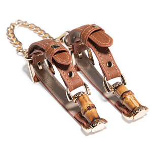 シンプルなベストセラー炎PUレザー<span class=keywords><strong>BDSM</strong></span>ボンデージ拘束手錠女性用 - Product Image 2