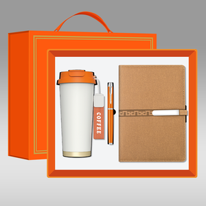 Planificador de tapa dura de Navidad <span class=keywords><strong>2026</strong></span>, cuaderno de oficina de cuero PU personalizado con bolígrafo, papelería, caja de regalo corporativa de negocios - Product Image 3