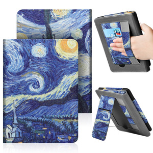 Funda de Cuero PU Premium AilesTecca con Ranura para Tarjetas y Correa de Mano para <span class=keywords><strong>Kindle</strong></span> Paperwhite 11ª/12ª Generación 2021-2024 - Product Image 1