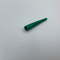 Manchon de protection SC 0,9 mm pour connecteur SC, manchon de protection pour fibre optique 34 mm en PVC, pièces de rechange vertes