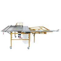 Scie circulaire portative 220V pour le travail du bois, à panneau coulissant, coupe à 45°, puissance 2KW, poids 50kg, pour rails de meubles anciens