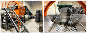 Soluciones Personalizadas para el <span class=keywords><strong>Reciclaje</strong></span> de Neumáticos, Trituradora de Neumáticos Móvil y Planta de <span class=keywords><strong>Reciclaje</strong></span> de Neumáticos TDF - Product Image 5