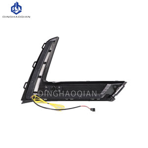 Luci Diurne LED DRL per <span class=keywords><strong>Honda</strong></span> CR-V <span class=keywords><strong>CRV</strong></span> 2023 2024 2025 Copertura <span class=keywords><strong>Nera</strong></span> per Fari Antinebbia con Indicatore di Direzione Giallo - Product Image 6