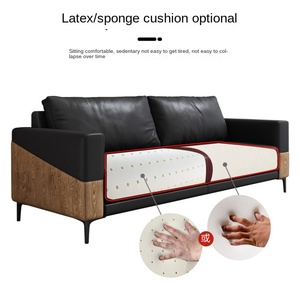 Phong cách hiện đại ba-người da văn phòng <span class=keywords><strong>sofa</strong></span> <span class=keywords><strong>Set</strong></span> cho kinh doanh tiếp nhận & phòng họp cho phòng khách được thực hiện trong Phật Sơn - Product Image 4