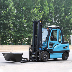 Montacargas Electrico 3 Ton 3.5Ton Electric Forklift with Lion Lithium Battery - Product Image 3
