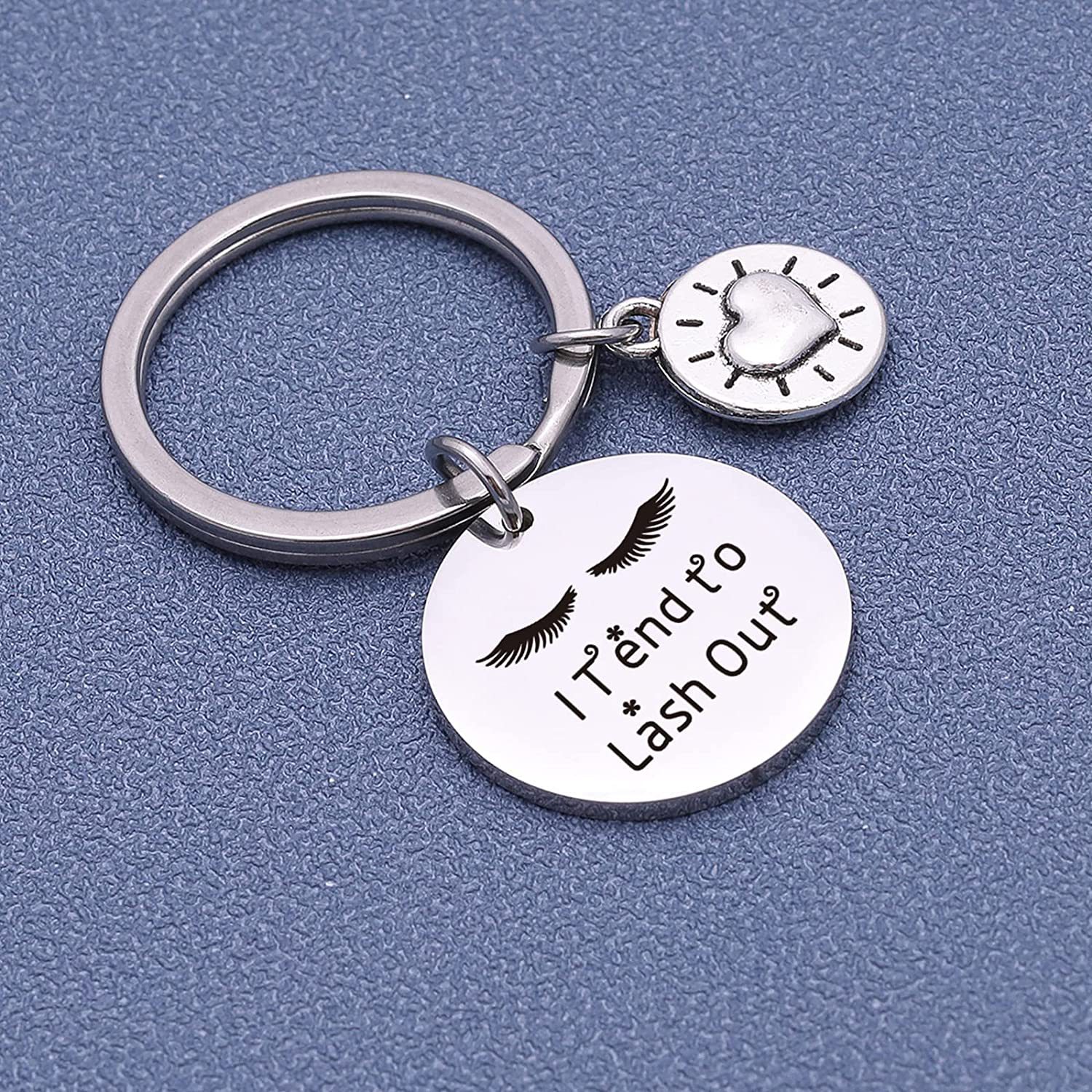 Portachiavi Per Parrucchiere Con Frase Ispiratrice - Regalo Di Apprezzamento In Acciaio Inox Per Stilista, Cosmetologa O Laurea