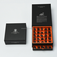 Emballage alimentaire en papier écologique haut de gamme sur mesure pour chocolat, bonbons, macarons, biscuits, gâteaux, avec fermeture magnétique