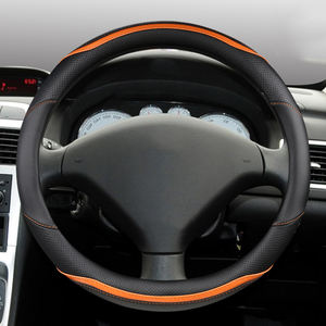 Funda de <span class=keywords><strong>Volante</strong></span> de Microfibra de Cuero de Dos Colores para las Cuatro Estaciones, Universal, JQ145, para <span class=keywords><strong>Peugeot</strong></span> <span class=keywords><strong>3008</strong></span> 4008 5008 - Product Image 4