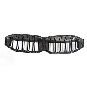 Parrilla delantera doble línea brillante negra para BMW G20 Serie 3 2023 2024 - Product Image 5