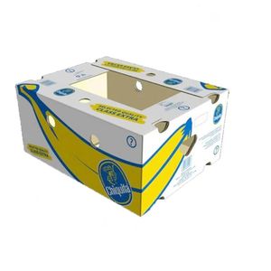 Custom Cardboard Banana Carton Box Price For Fruit And Vegetable
