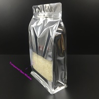 Sachet refermable autoportant à fermeture éclair, à scellage élevé, à huit soudures, pour aliments pour chiens, gelée, chips de pommes de terre, fruits secs/thé, et chewing-gum
