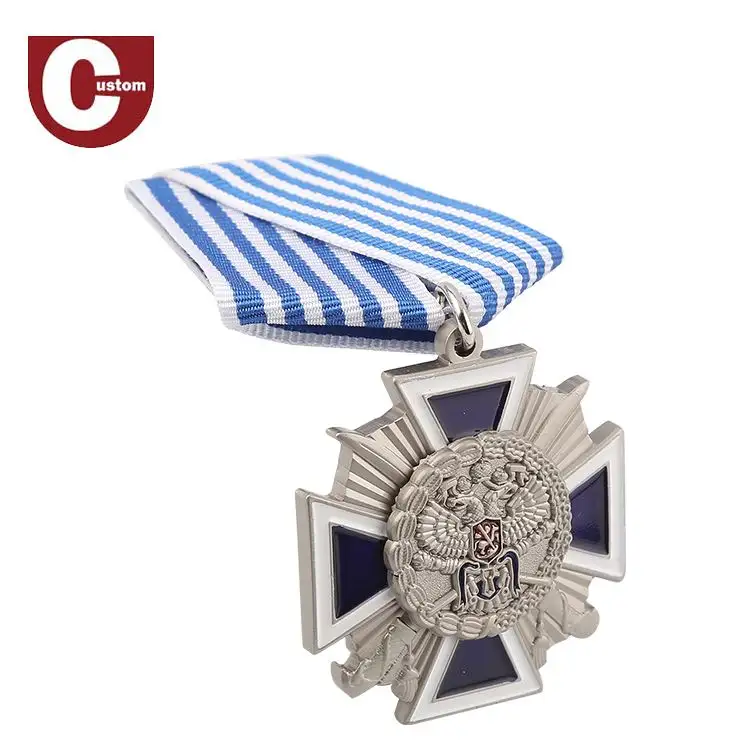 Großhandel billig kunden spezifisches Design Deutsch Sowjet und uns Metall Anstecknadeln Armee Belobigung Abzeichen Militär medaille