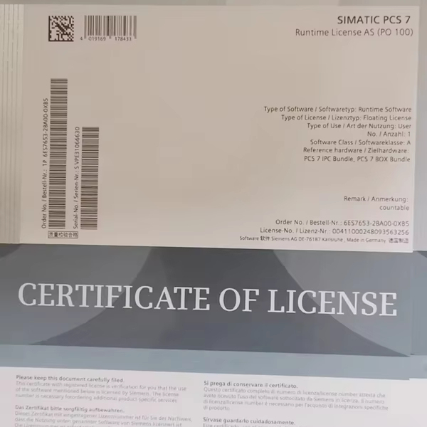 Plc Simatic Wincc Server Option for V7.5 Sp2 Runtime Software 6av6371-1ca07-5ax0 License Key on Usb Stick for Warranty Product